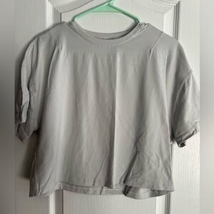 Lululemon abrasion resistant training tee- chrome